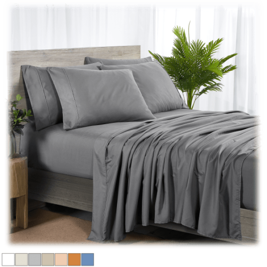 Today only: Bibb Home 6-piece sheet set from $36 shipped