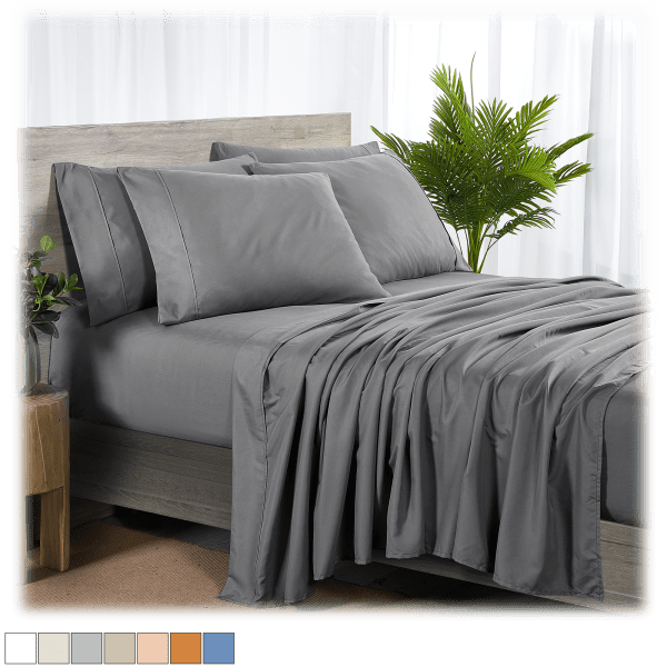 Today only: Bibb Home 6-piece sheet set from $36 shipped