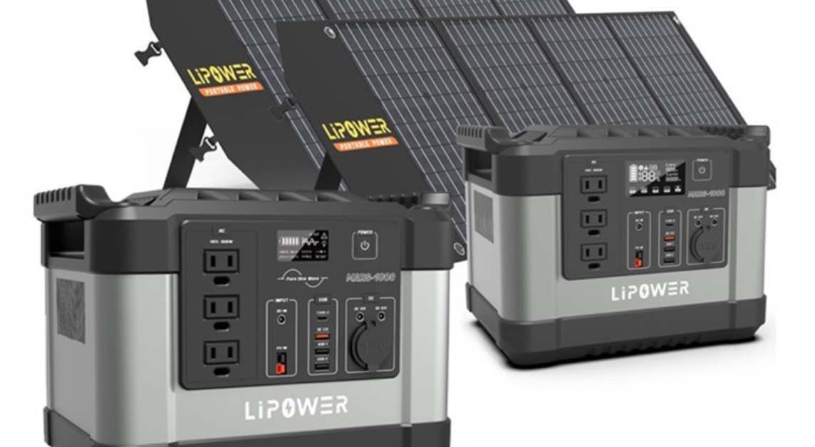 Today only: LiPower Solar generators from $580