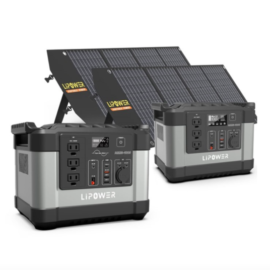 Today only: LiPower Solar generators from $580
