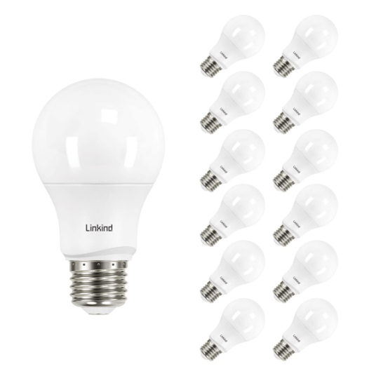 Prime members: 12-pack Linkind A19 dimmable LED light bulbs for $10