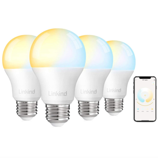 Prime members: 4-pack Linkind smart Wi-Fi light bulbs for $17