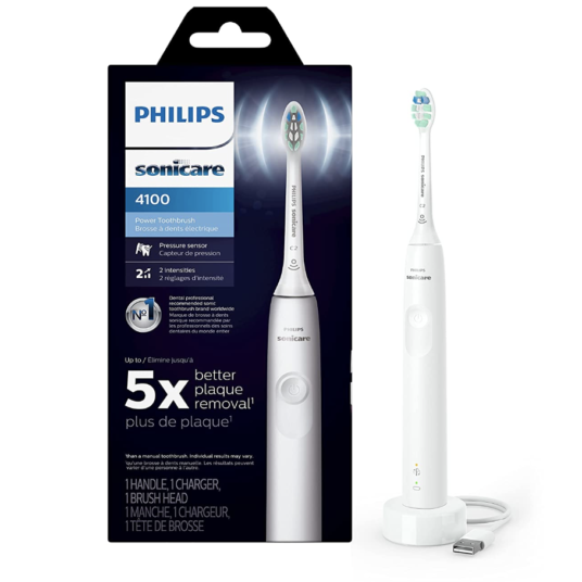 Philips Sonicare ProtectiveClean 4100 rechargeable electric toothbrush for $40