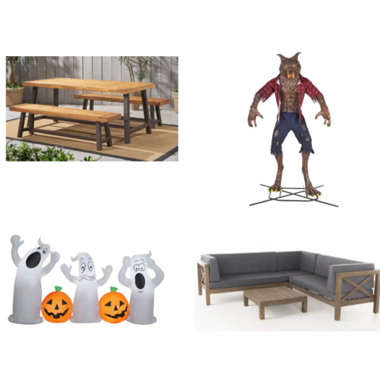 Today only: Halloween decor and more from $30