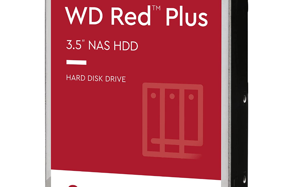 Prime members: Western Digital 8TB WD Red Plus NAS internal hard drive for $123