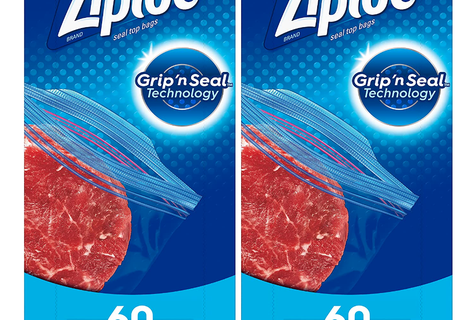 120-count Ziploc gallon food storage freezer bags for $11