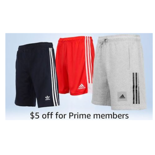 Prime members: Adidas men’s shorts from $11