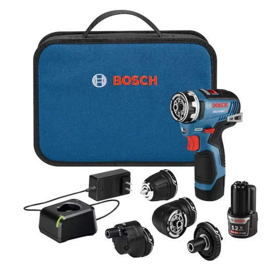 Today only: Bosch Chameleon 12-volt 1/4-in brushless right angle cordless drill for $149