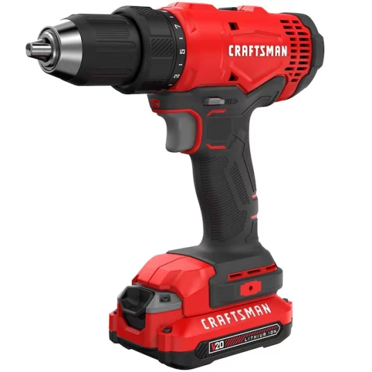 Today only: Buy a Craftsman V20 20-volt max 1/2-in cordless drill for $99 and get a FREE power tool battery
