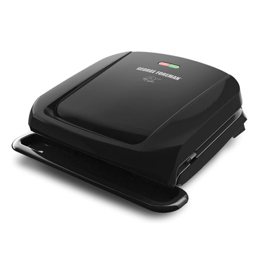 George Foreman 4-serving removable plate grill and panini press for $20