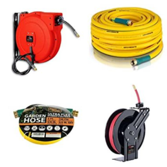 Hoses and reels from $13