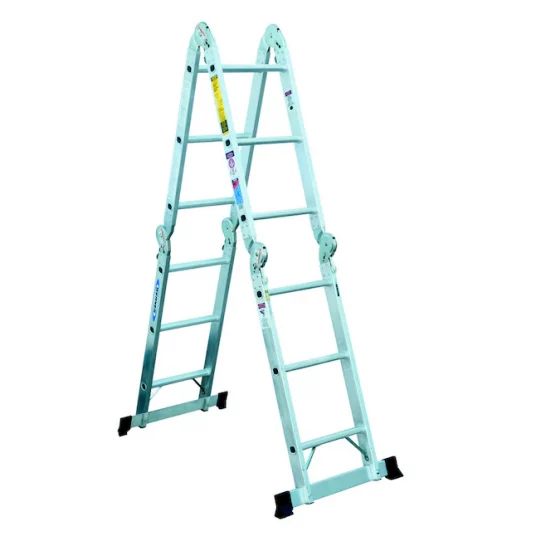 Today only: Werner aluminum 14-ft reach 300-lb capacity multi-position ladder for $119