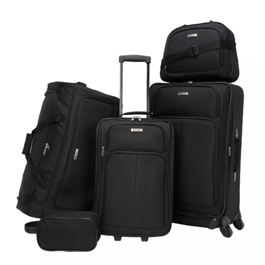Tag Ridgefield 5-piece luggage set for $80, free shipping
