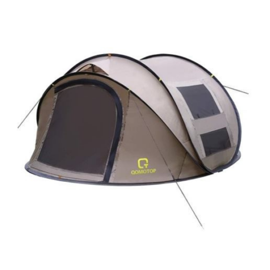 Today only: Qomotop 4-person camping tent for $60