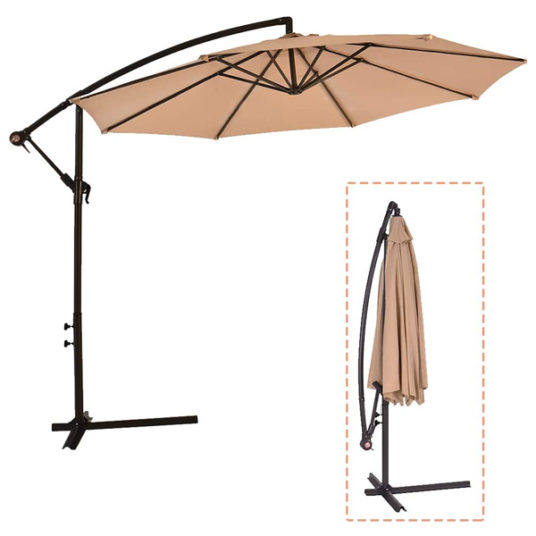 FDW 10′ outdoor patio umbrella for $35