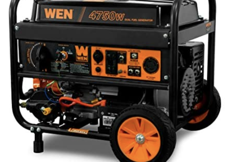 Today only: WEN DF475T dual fuel generator for $380