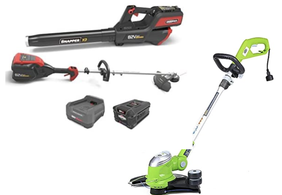 Trimmers, sweepers and blowers from $35