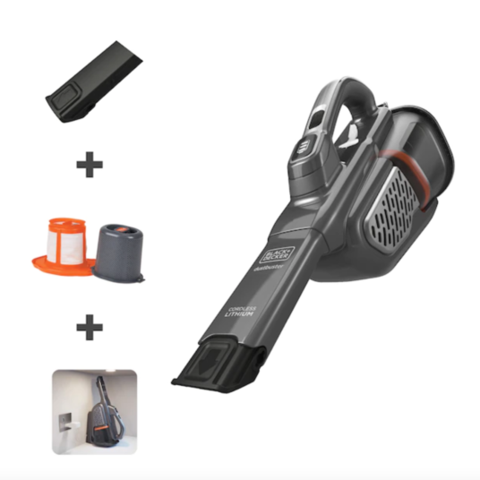 Today only: Black+Decker Dustbuster AdvancedClean+ 16-volt cordless handheld vacuum for $59