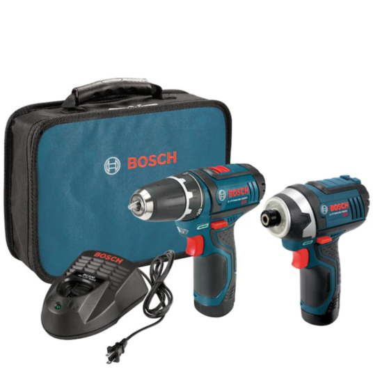 Today only: Bosch  2-tool 12-volt power tool combo kit with soft case for $99