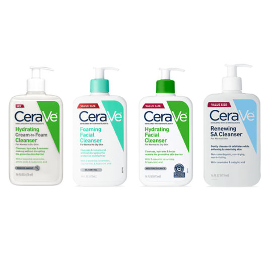 16-oz CeraVe facial cleansers for $11