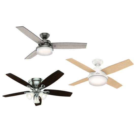 Refurbished Hunter ceiling fans from $45 at Woot
