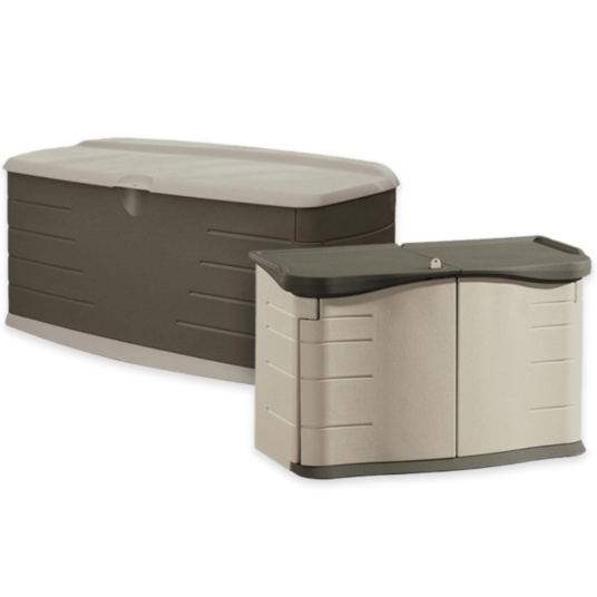 Rubbermaid deck boxes starting at $130