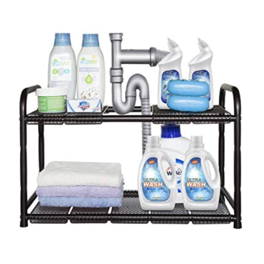 Today only: Storage Manic 2-tier under sink rack for $19