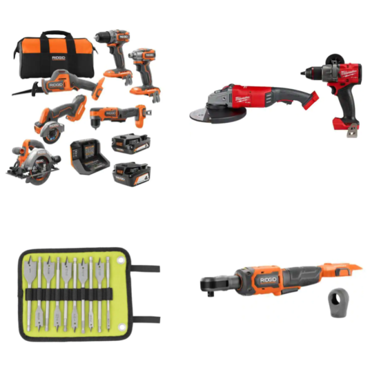 Today only: Power tools and hand tools from $13