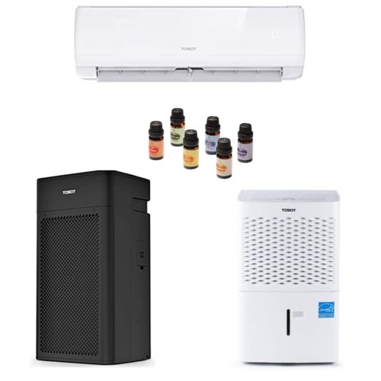 Today only: Essential oils & purifiers from $15, air conditioners & dehumidifiers from $143