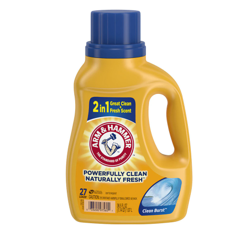 Ends soon! Arm & Hammer laundry detergent for $2