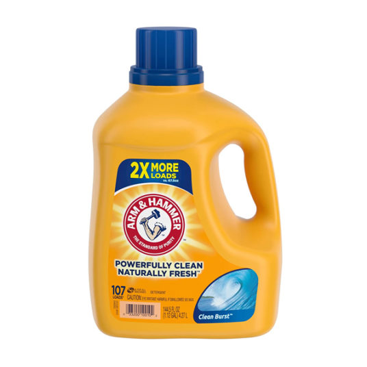 144.5-oz Arm & Hammer liquid laundry detergent for $6