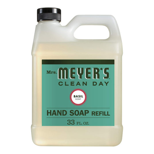 Mrs. Meyer’s 33-fl oz hand soap refill for $4