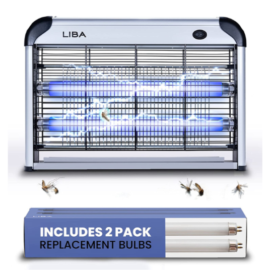 Today only: Liba electric bug zapper with 2 extra replacement bulbs for $32