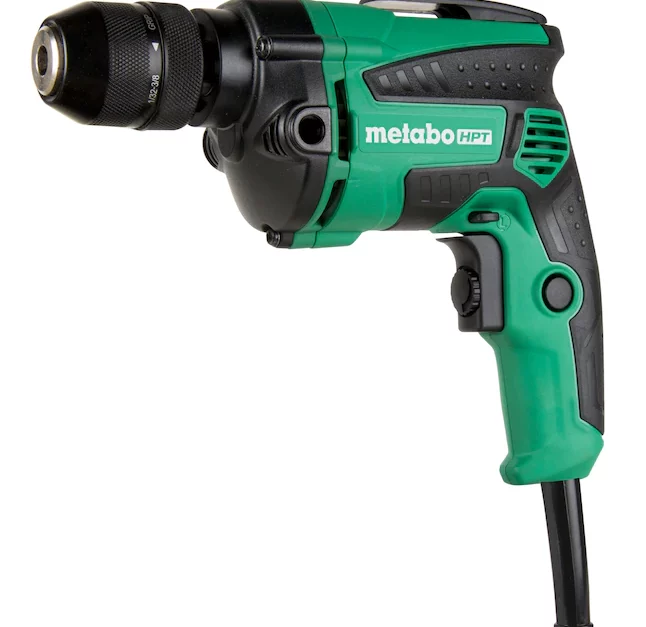 Today only: Metabo HPT 3/8-in keyless corded drill for $30