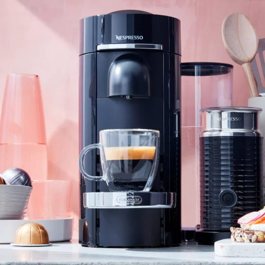 Nespresso VertuoPlus Deluxe coffee maker & espresso machine for $120