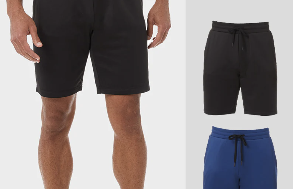 Men’s 2-pack Comfort Tech shorts for $15