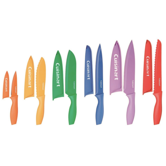 Today only: Cuisinart 12-piece knife set for $15