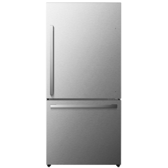 Today only: Hisense 17.2-cu ft counter-depth bottom-freezer refrigerator with ice maker for $839