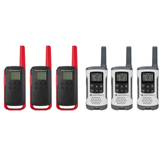 Today only: 3-pack of Motorola two-way radios from $50