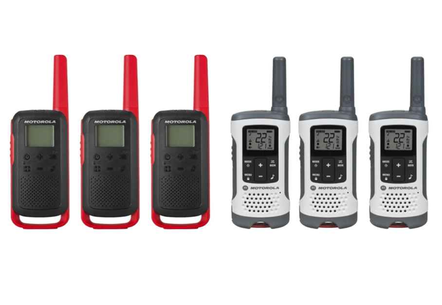 Today only: 3-pack of Motorola two-way radios from $50
