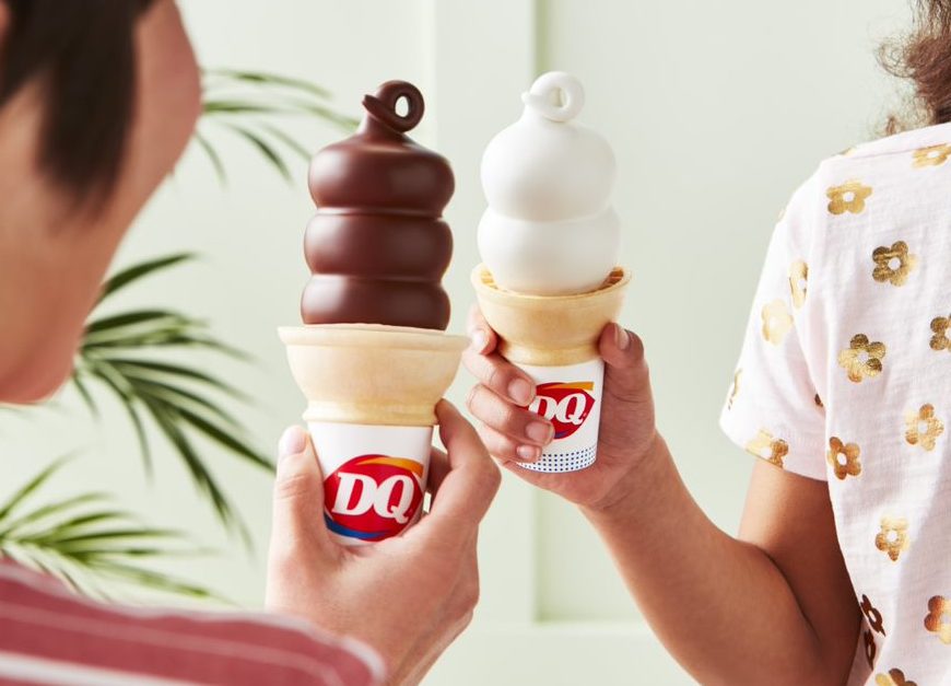 Dairy Queen: Get a FREE small dipped cone with a $1 app purchase