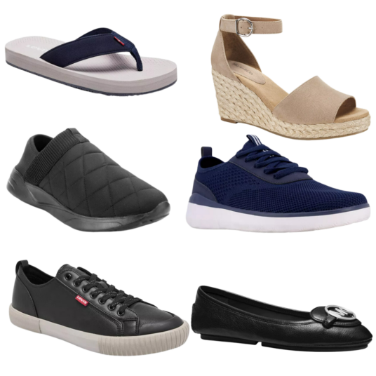 Today only: Men’s and women’s sandals from $10, shoes from $15