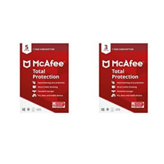 McAfee Total Protection 2022 software from $16