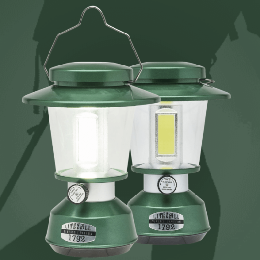 Today only: LitezAll 2-pack rechargeable 360 degree dimmable LED lanterns for $55 shipped