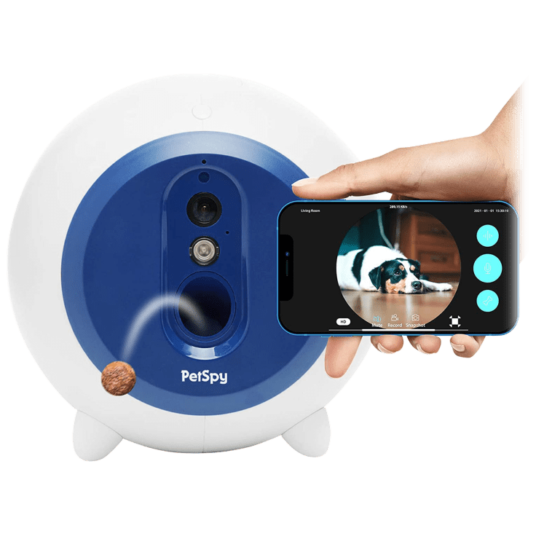 Today only: Petspy 1080P camera with dog treat dispenser for $68 shipped