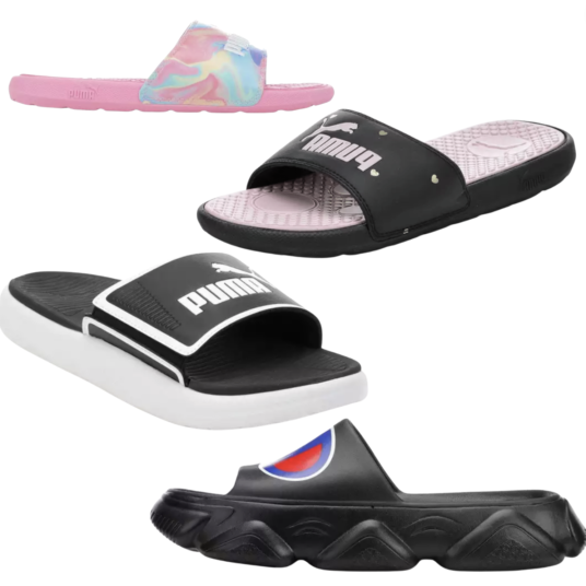 Buy 1 pair of slides, get 1 FREE at Shoe Carnival