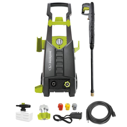 Sun Joe 2050 MAX PSI electric high pressure washer with foam cannon for $75