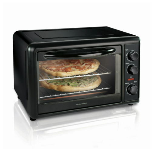 Hamilton Beach countertop oven with rotisserie & convection for $64