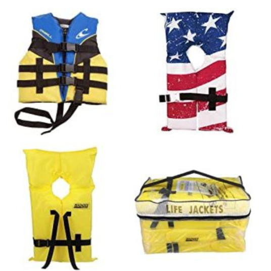 Life vests, puddle jumpers & more from $9