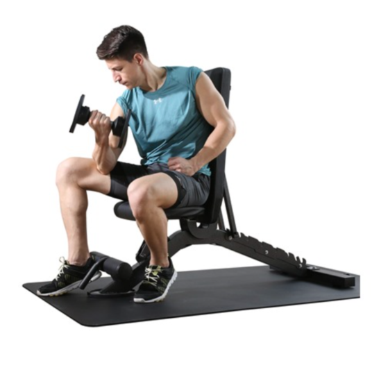 Today only: Finer Form semi-commercial adjustable FID weight bench for $100